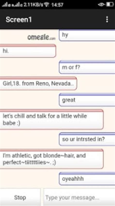 omegle girl cums|``Omegle, which allows you to talk to strangers via video chat,。